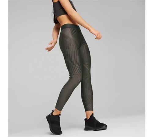4t Puma 523139-01 7/8 High Waist Flawless Sculpt Training Leggings Women - black